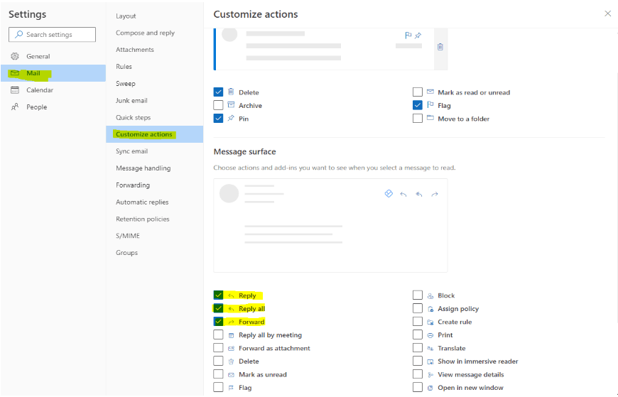How to display forward and reply arrows for emails I sent? - Microsoft Q&A