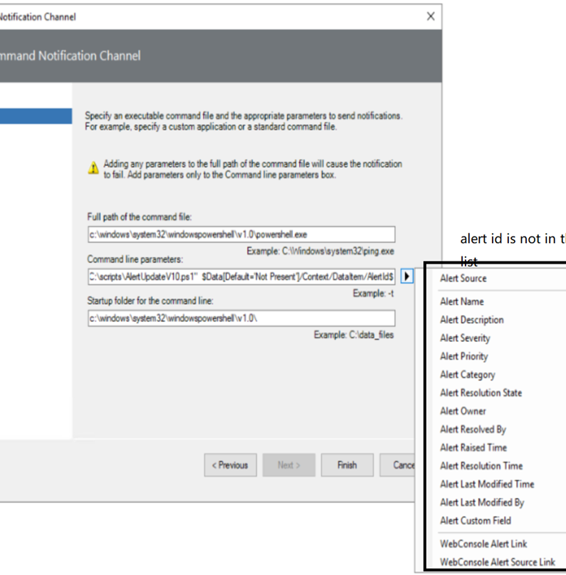 Max Concurrent Api Reached Alert Scom SCOM 2019 - Using Alert Custom Fields - Microsoft Q&A