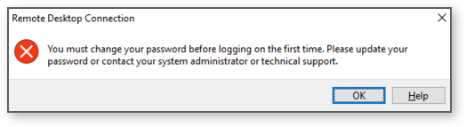 Every time i join my Azure WIndows VM i change the password - Microsoft Q&A