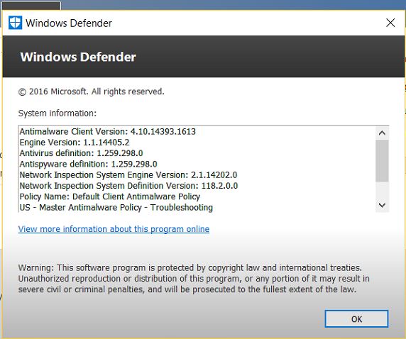 Windows Defender keeps detecting a False Positive. - Microsoft Q&A