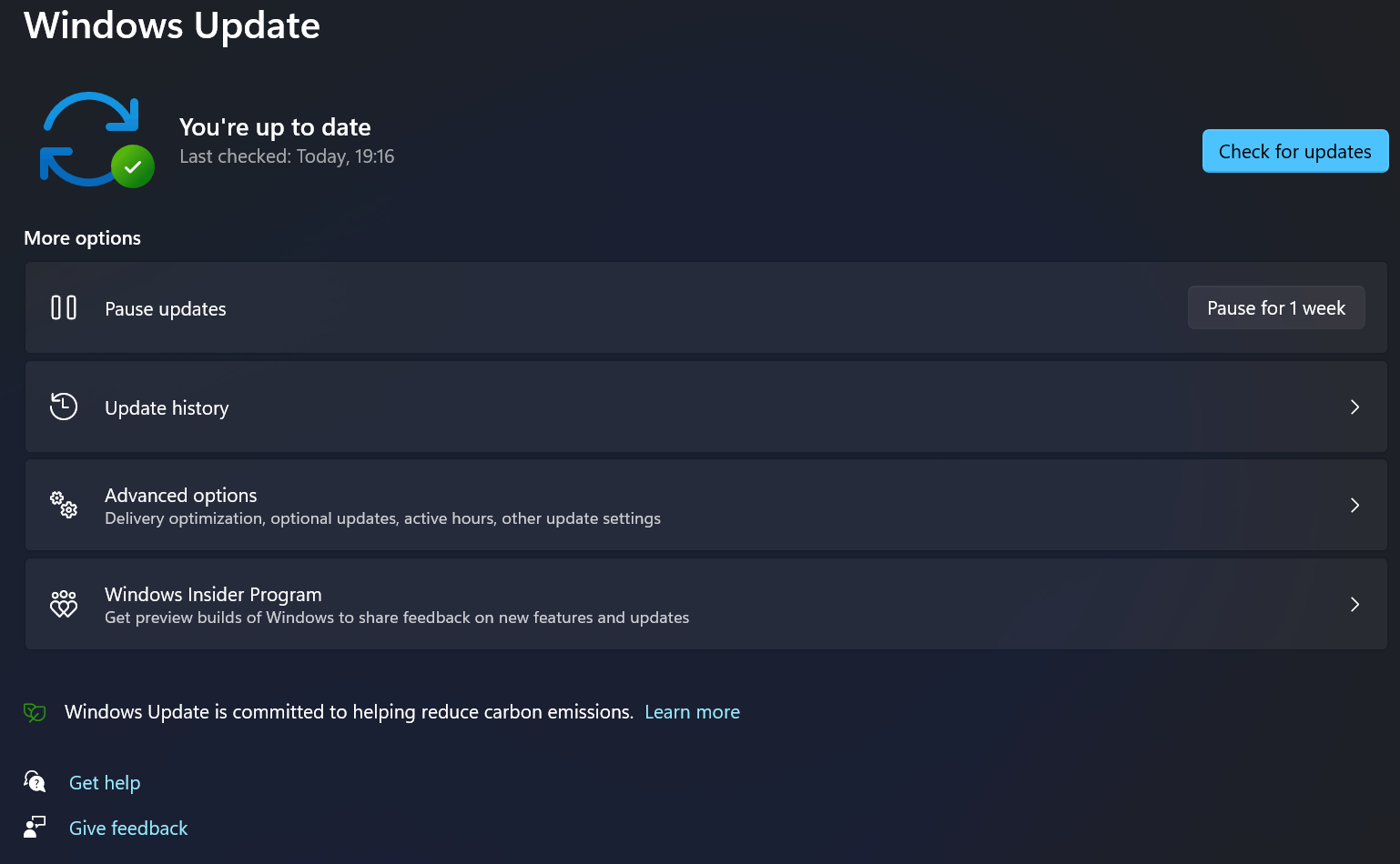 Windows Up-to-date but not on the latest build - Microsoft Q&A