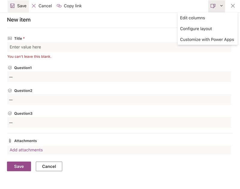 Is there a way to build a Q&A/survey block in a Sharepoint site, where ...