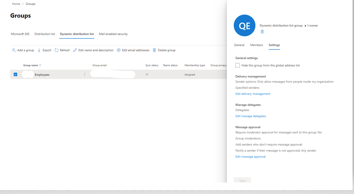 Live Event restriction by group - Microsoft Q&A