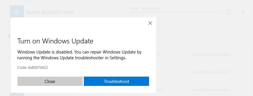Can't switch my windows update to automatic - Microsoft Q&A