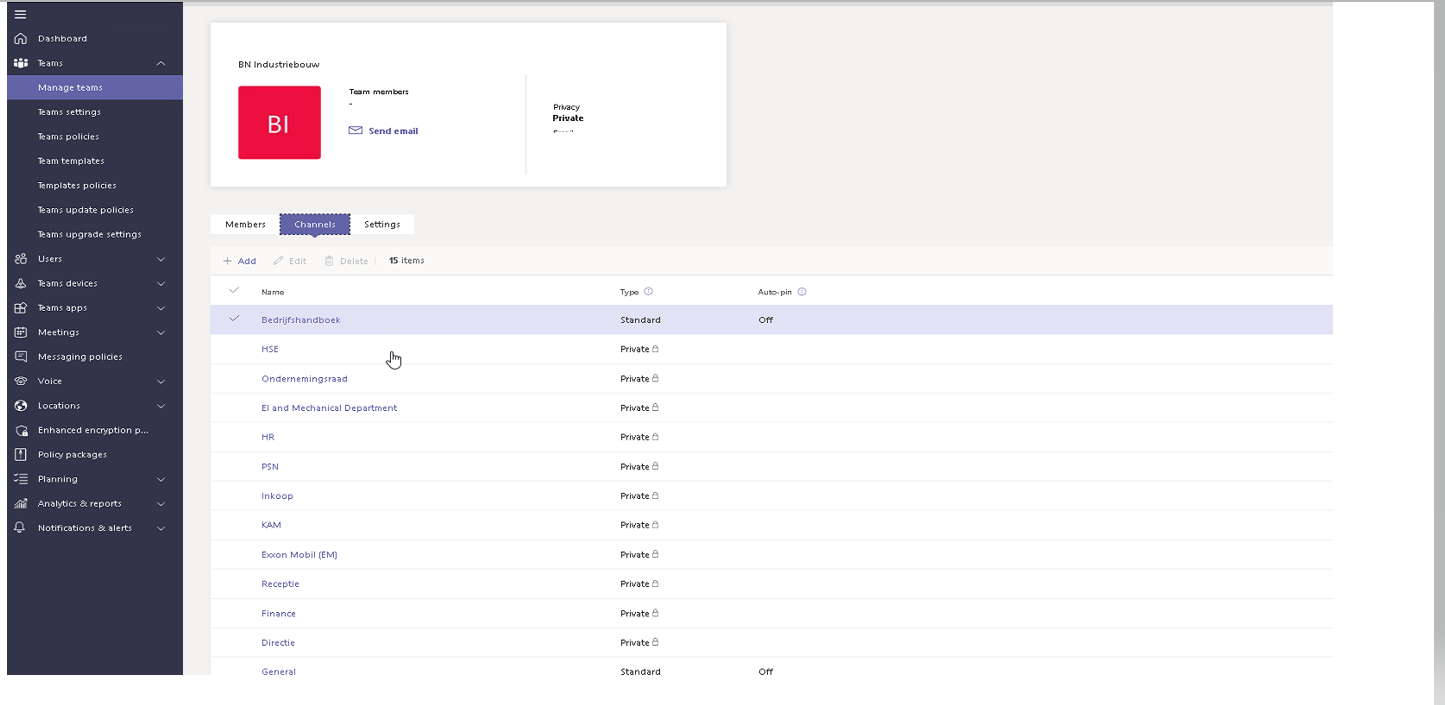 Issue with ms teams admin center - Microsoft Q&A