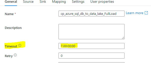 Azure data factory failed on copy activity - Microsoft Q&A