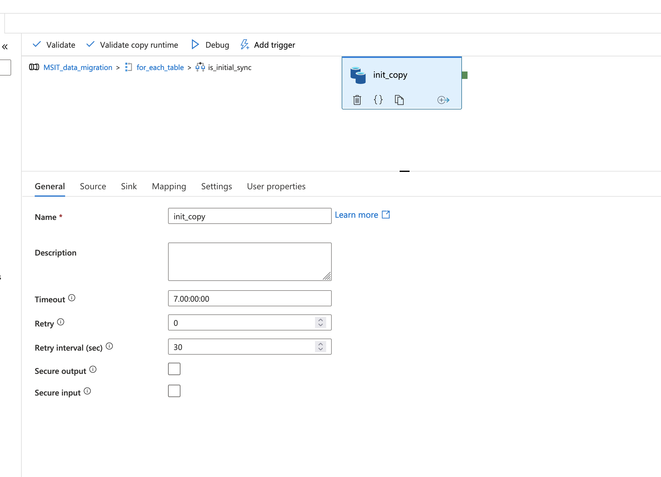 Azure data factory failed on copy activity - Microsoft Q&A