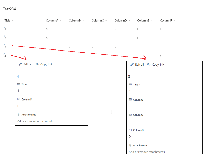 if formula to hide column if blank on modern SP list - Microsoft Q&A