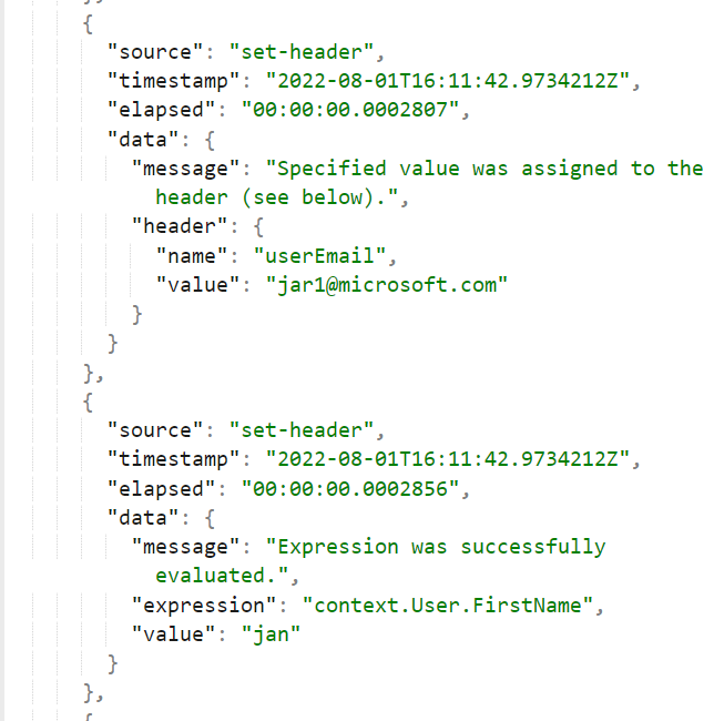 Can we send the developer details with the API call automatically to ...