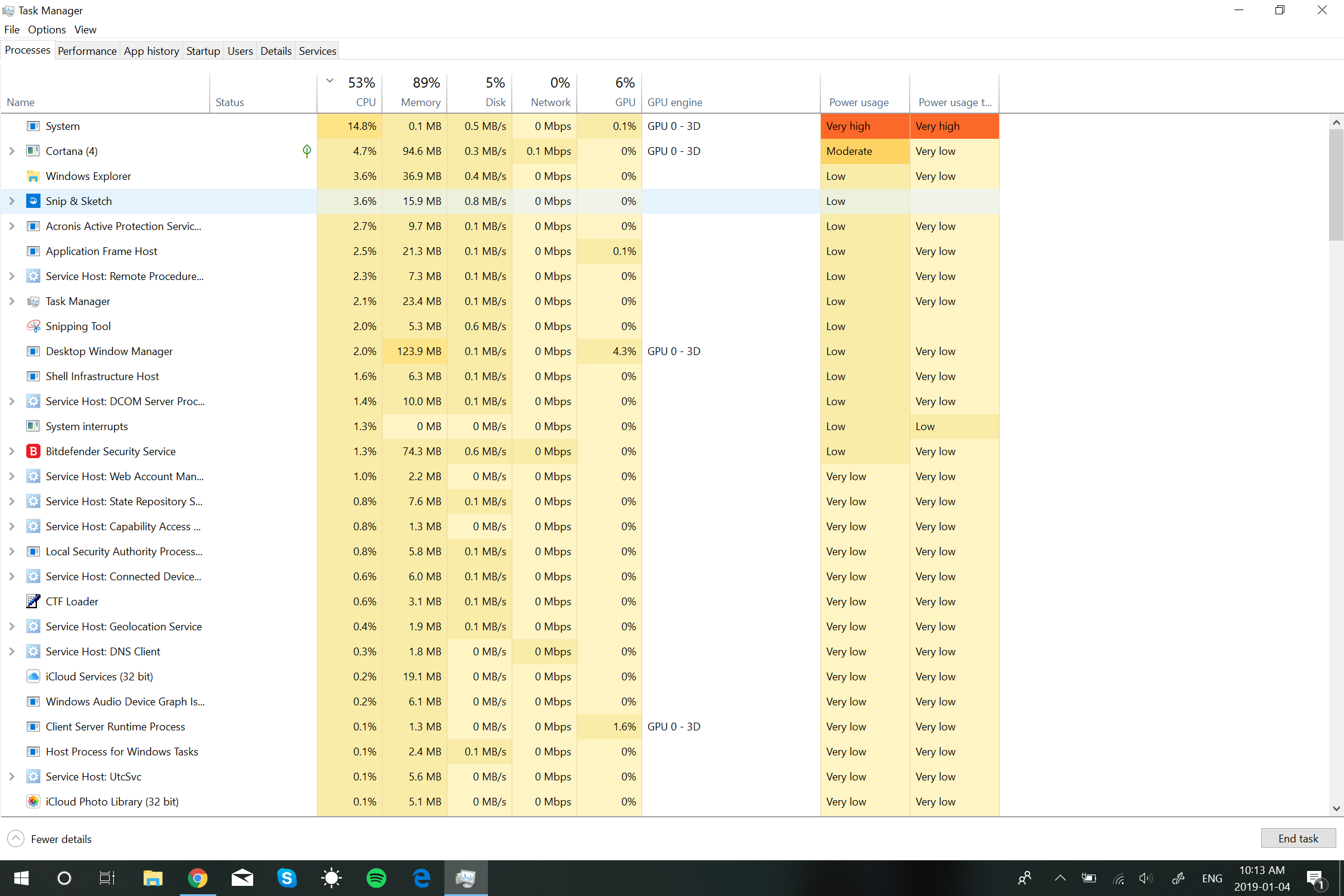 High CPU and memory usage on few programs open. - Microsoft Q&A
