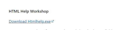 HTMLHelp.exe download link broken - Microsoft Q&A