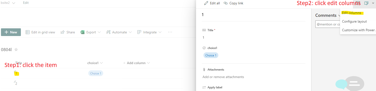 if formula to hide column if blank on modern SP list - Microsoft Q&A