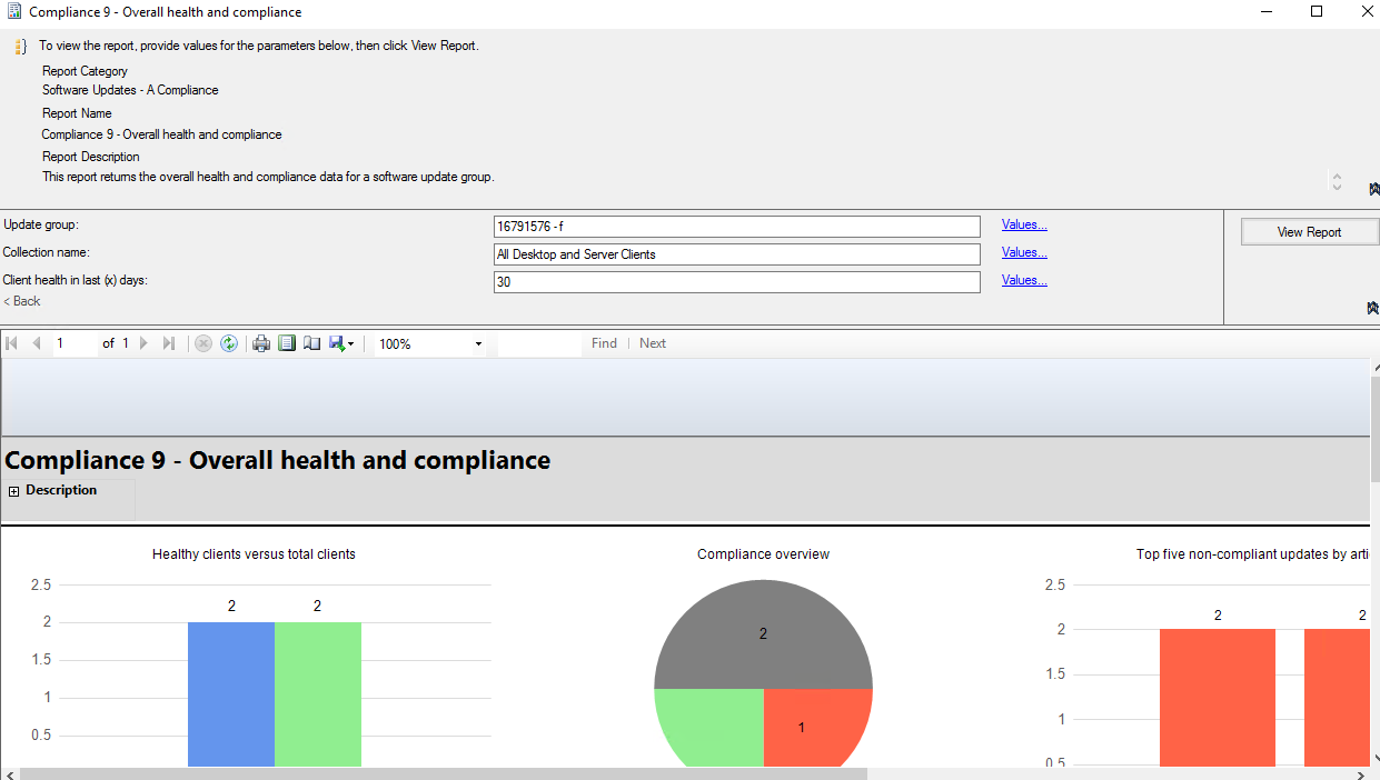 Compliance Report - No Data - Microsoft Q&A