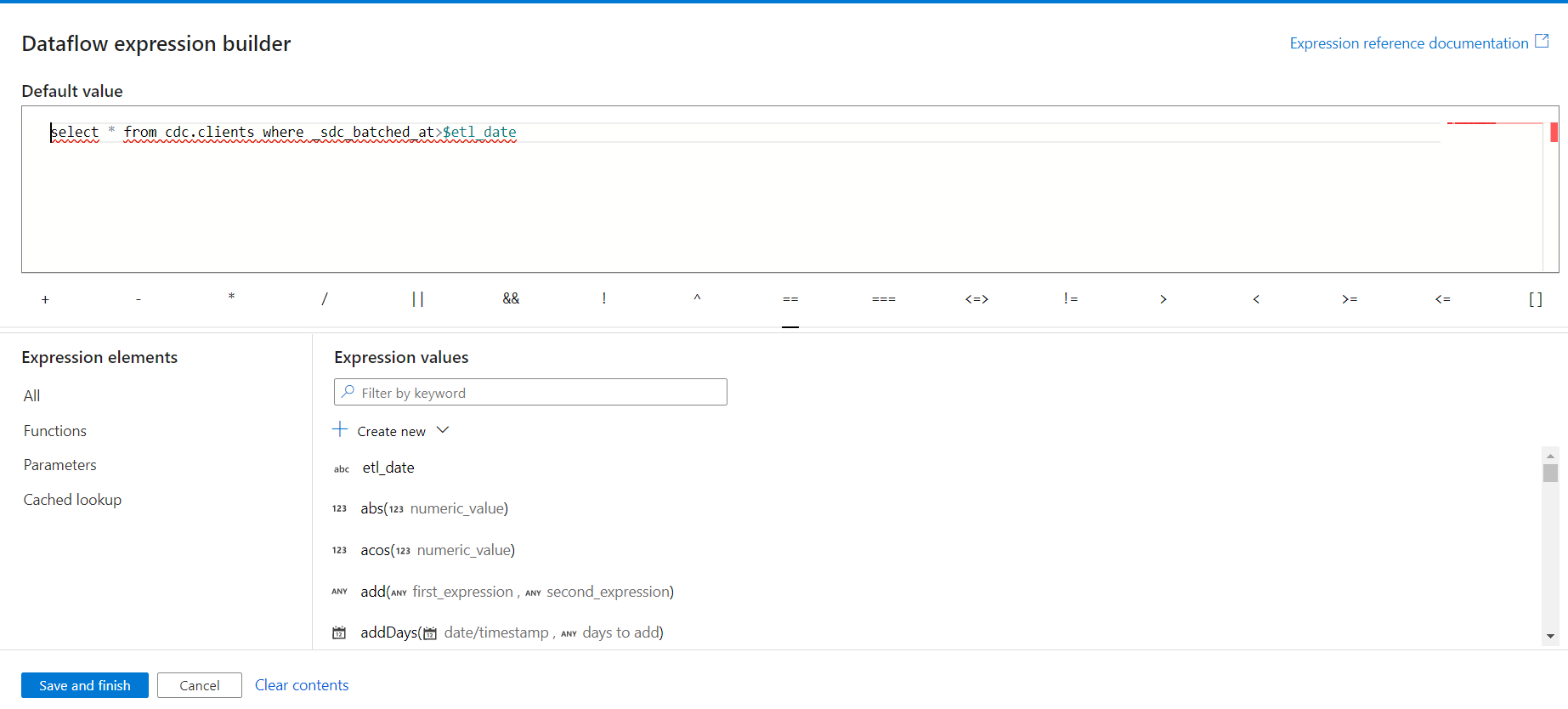 azure dataflow parametrization - Microsoft Q&A