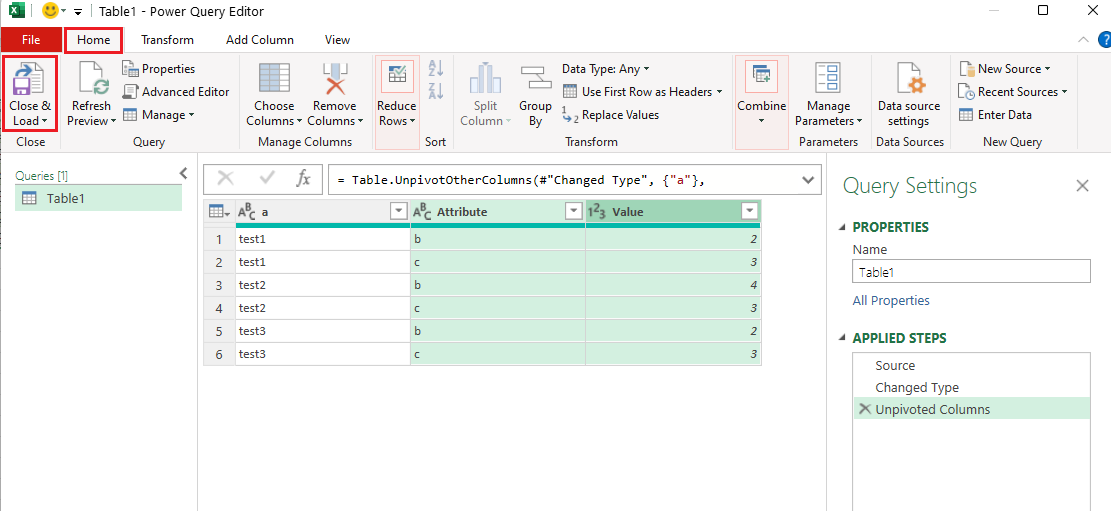 Transpose 2 column in one column - Microsoft Q&A