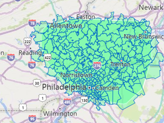 Get postal code boundary - Microsoft Q&A