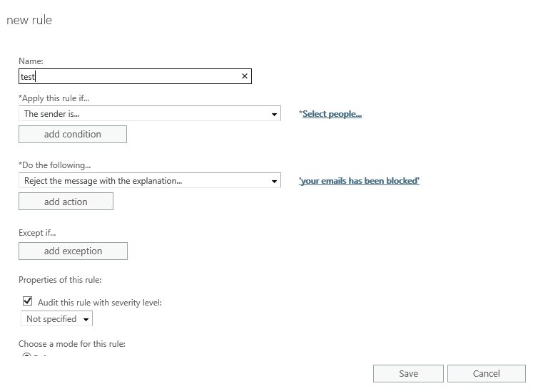 Automatic reply to emails from blocked sender? - Microsoft Q&A
