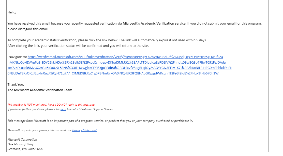 Not eligible for Azure for Students - Microsoft Q&A