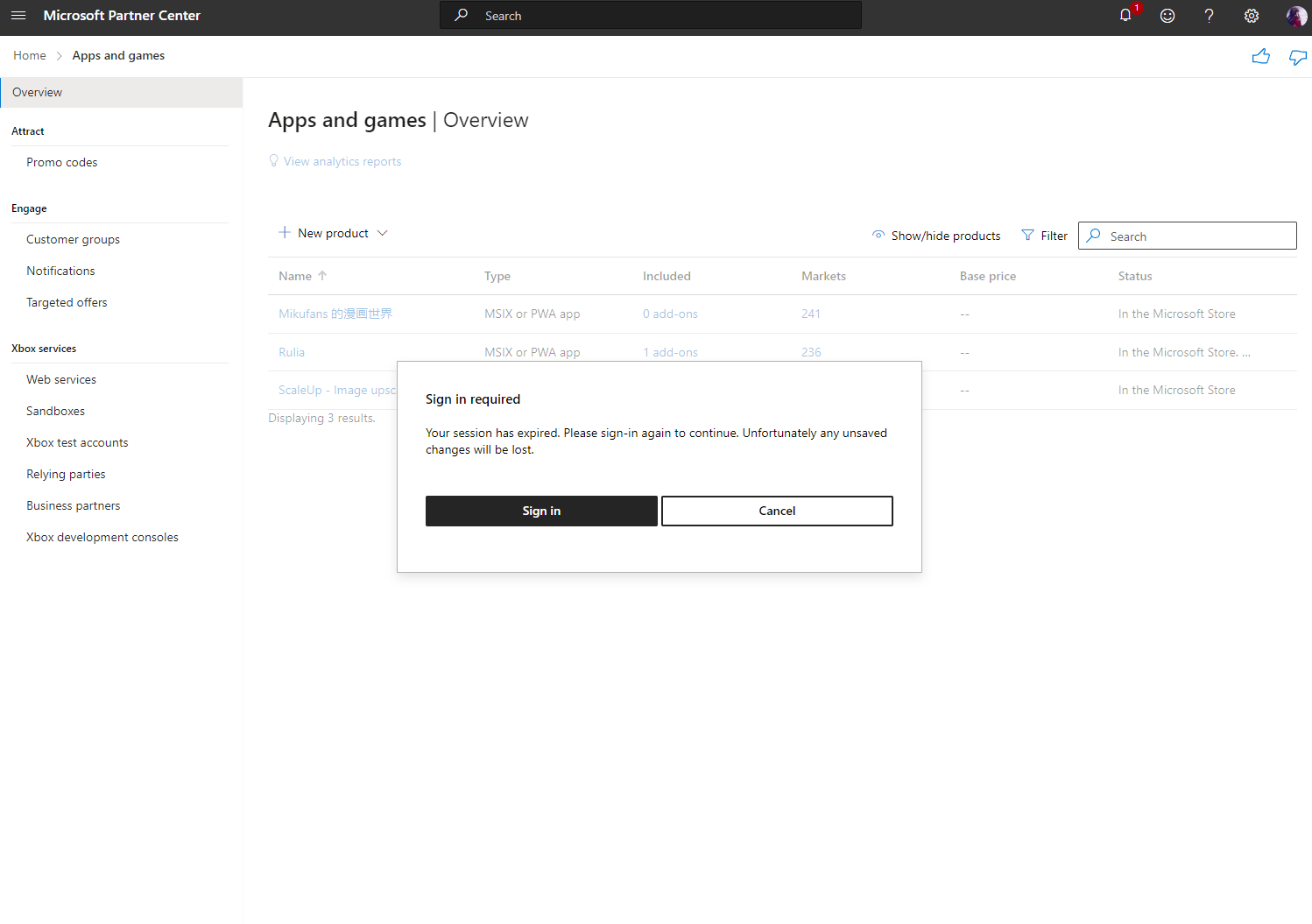 I am unable to access the Partner Center - Microsoft Q&A