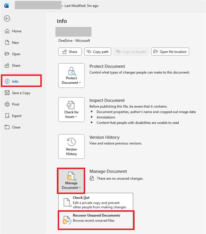 How do i restore my file - Microsoft Q&A