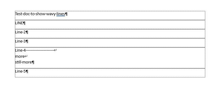 How do I eliminate the wavy lines between paragraphs in Office 365 Word ...
