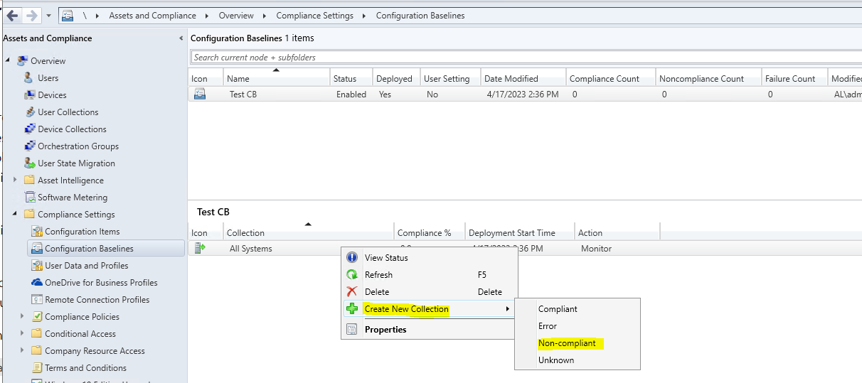 SCCM Collection Query - Microsoft Q&A