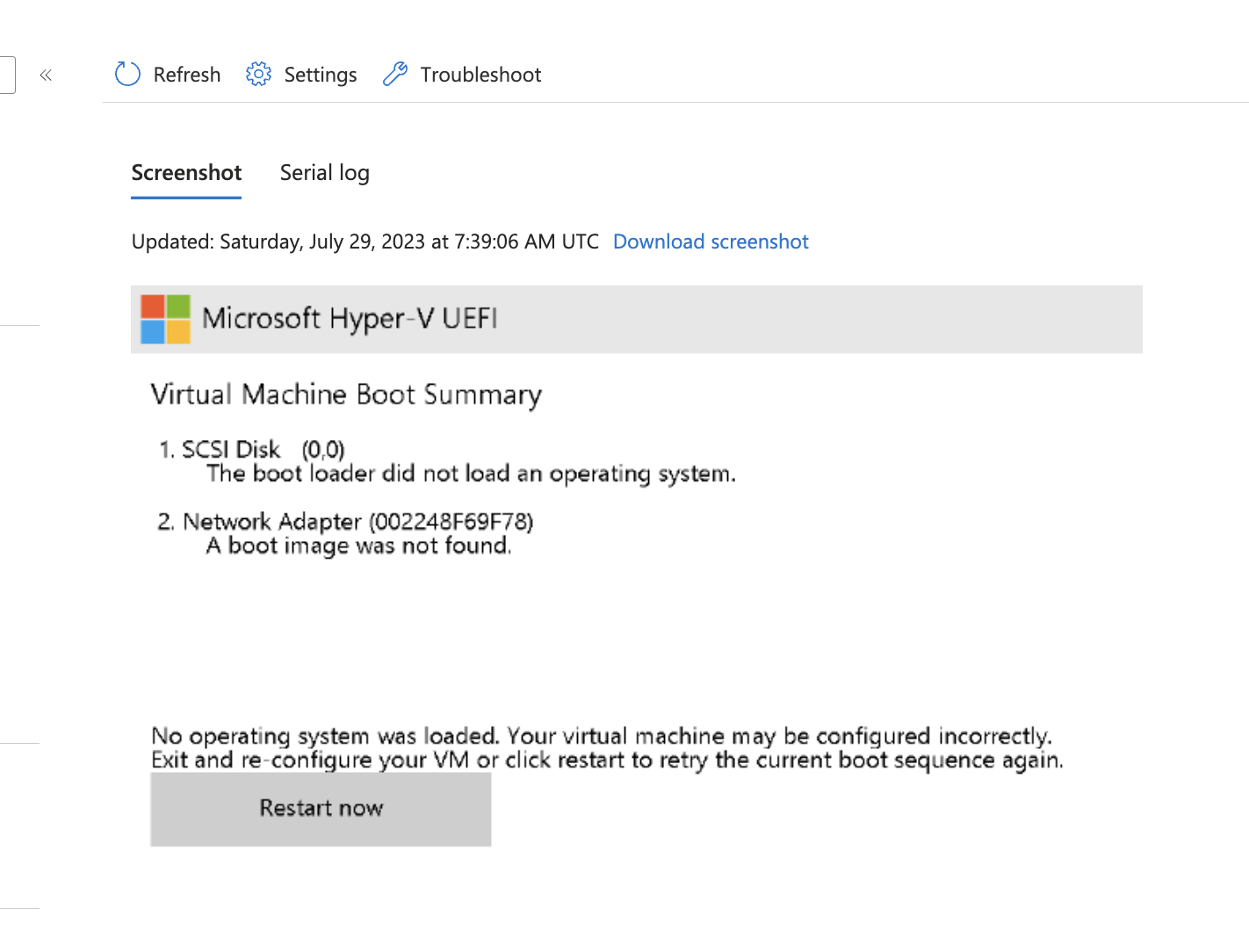 Virtual machine agent is not ready microsoft q a