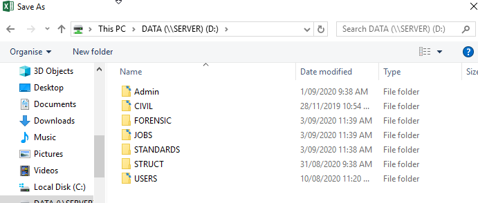 When file is opened from a network share in Office 2013, the containing ...