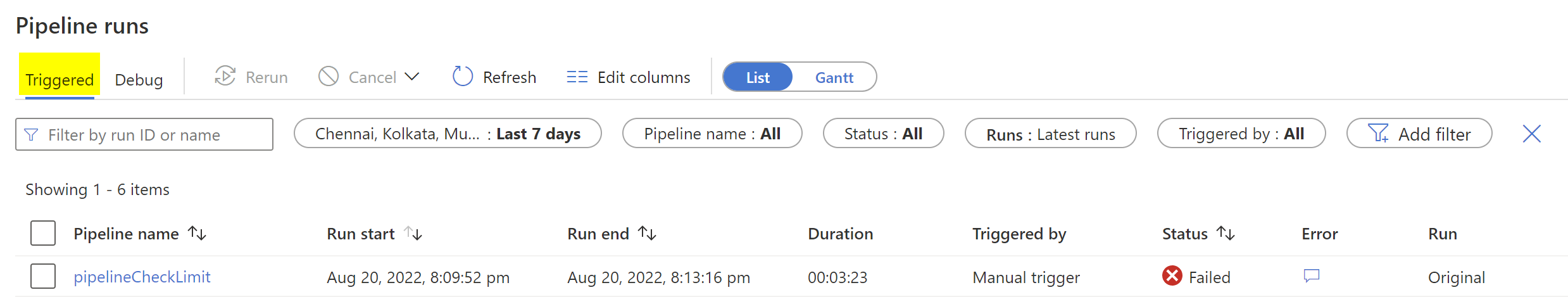 Alert Metrics in adf is not working - Microsoft Q&A