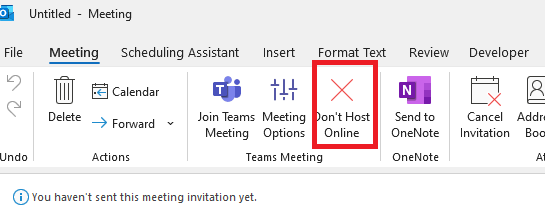 Why are my meetings always created as Teams meeting? - Microsoft Q&A