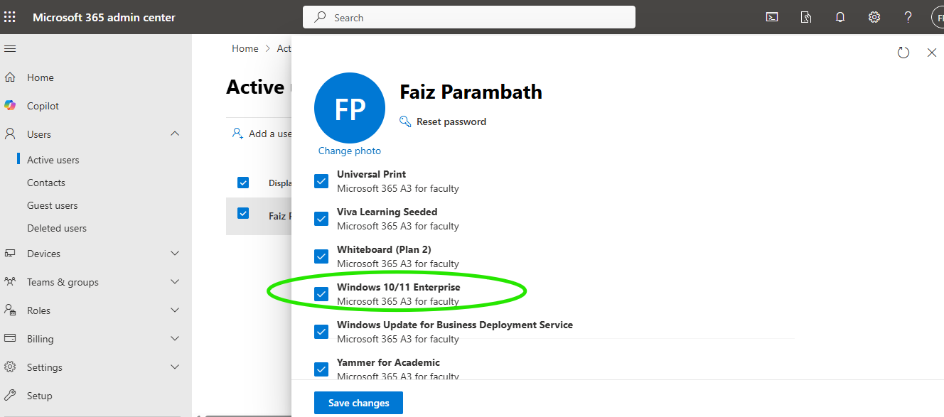 Win 11 Act issue