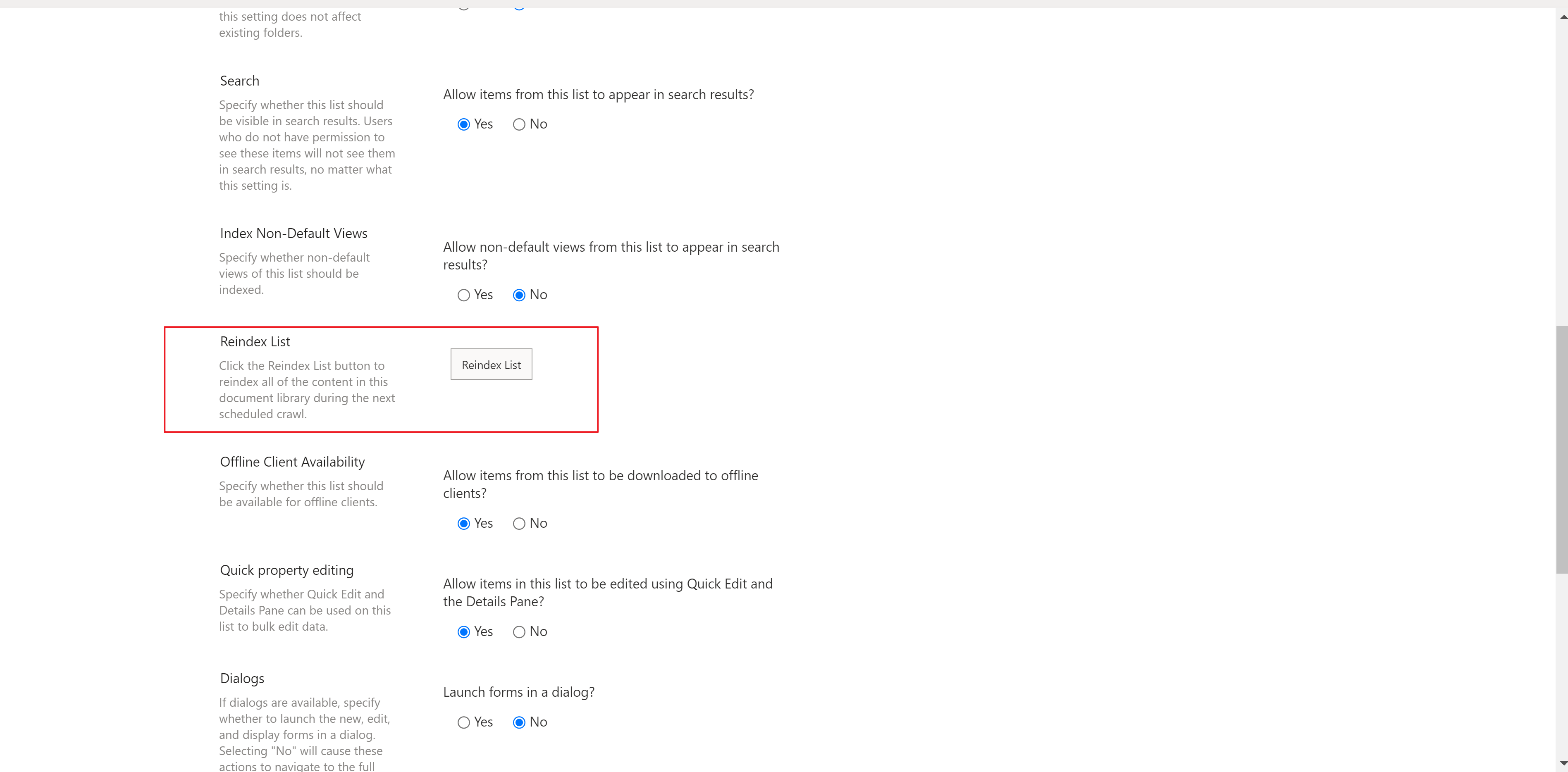 Search bar will not yield item results in SharePoint List - Microsoft Q&A