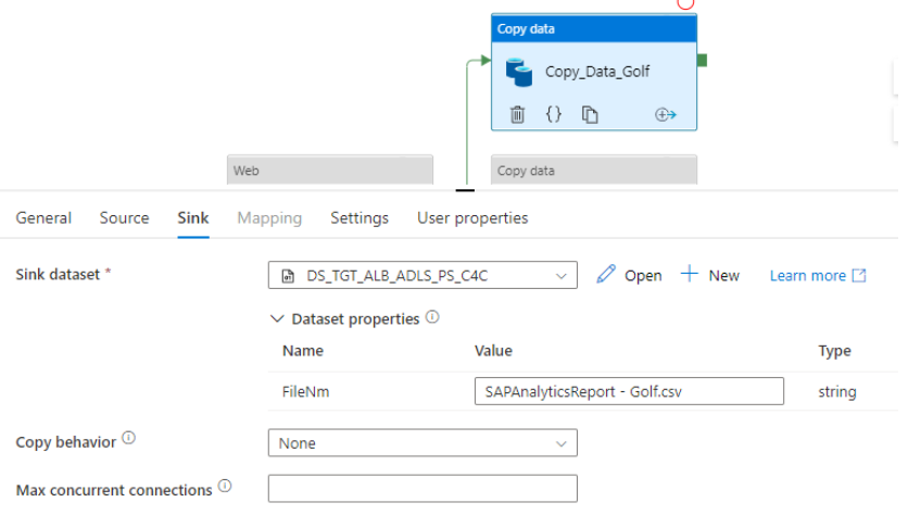 File name to be copied from Source Dataset to Sink Dataset - Microsoft Q&A
