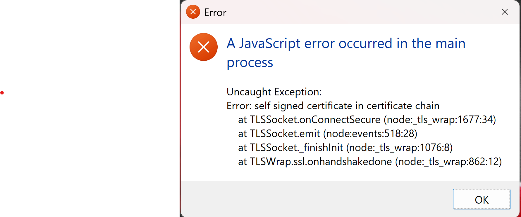 I keep getting this pop-up error I don’t know why. It’s annoying and I ...
