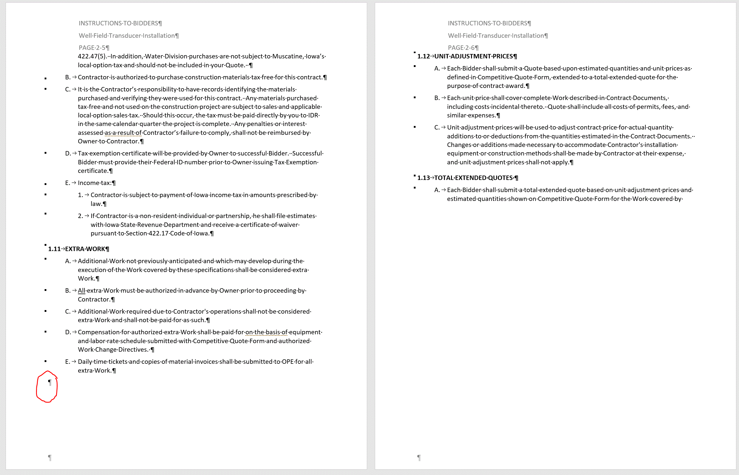 Multilevel List Formatting Issue - Text moving to next page too soon ...