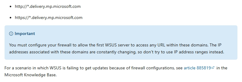 Allow user PCs and servers to be updated, only from Microsoft servers ...