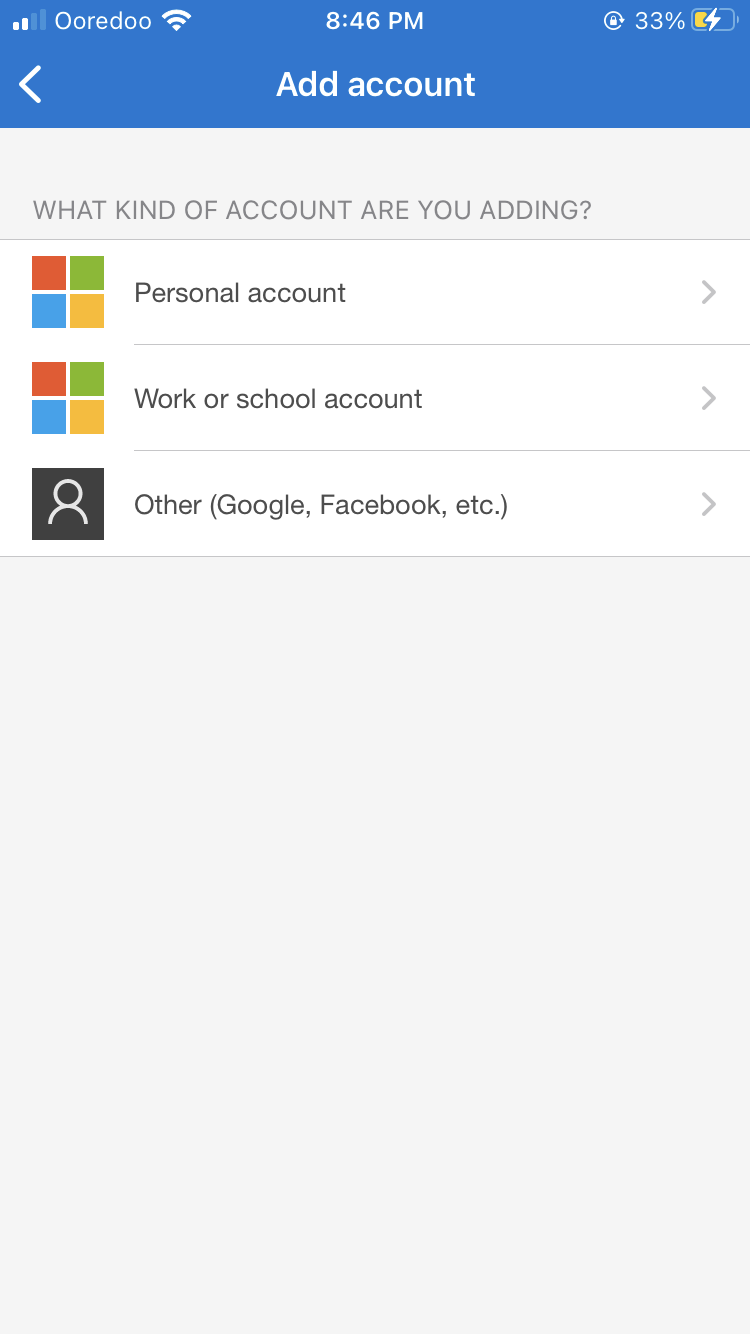 i can't log back into my microsoft authenticator app