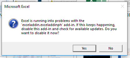 Issue with Excel closing when trying to open a new tab - Microsoft Q&A
