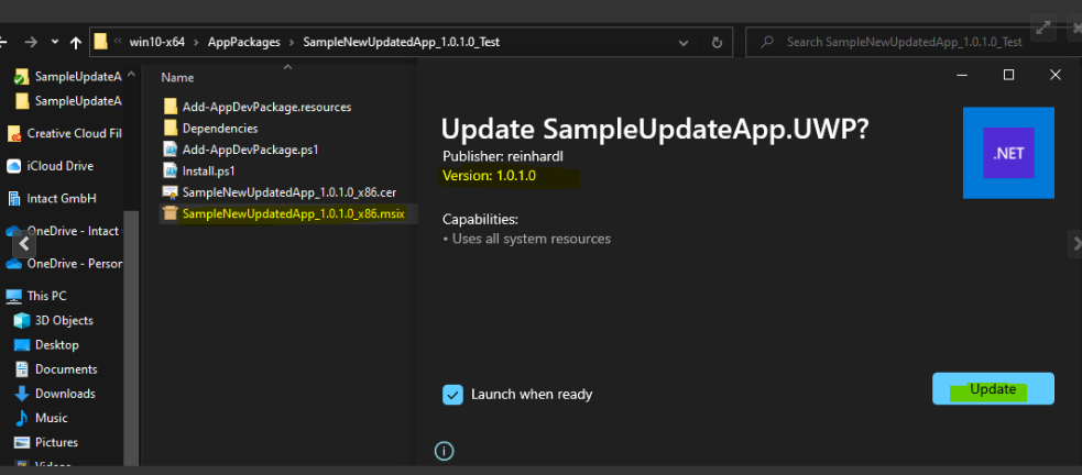 Migrate Uwp App To Maui Windows Error After Update With Msix Migrate Uwp App To Maui Windows Error After Update With Msix