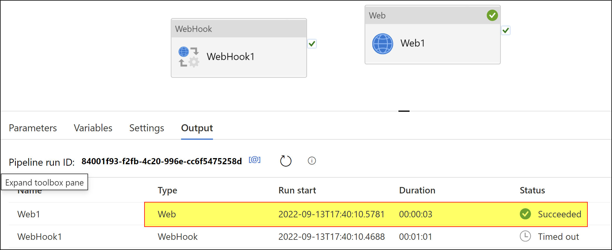 Webhook Implementation on azure data factory pipeline - Microsoft Q&A