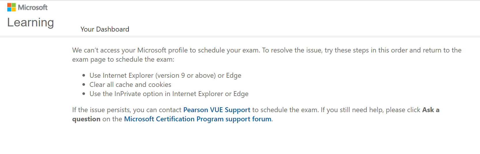 Not Able To Schedule Azure Data Engineer Exam Microsoft Q A