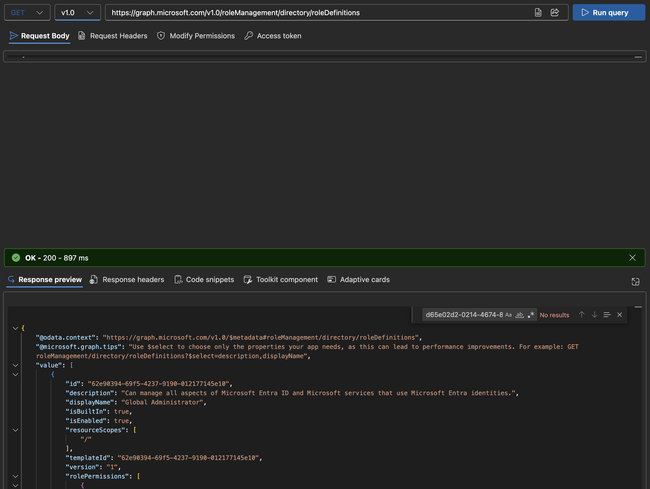 Missing role-definition from role-directory