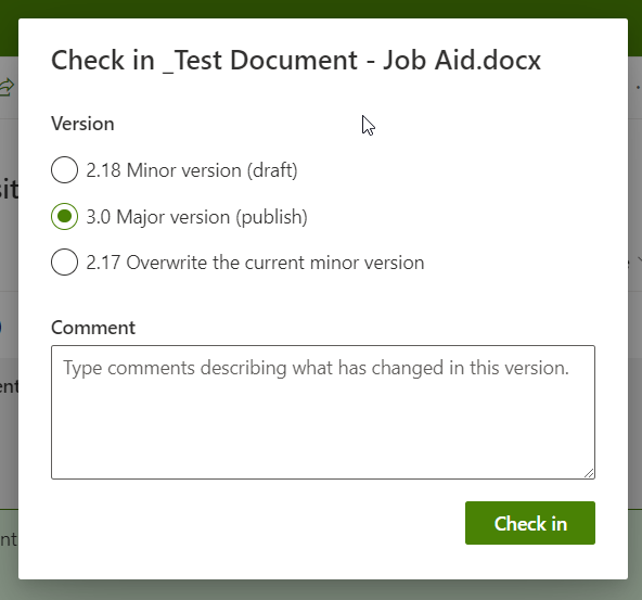 Document Library "Publish" button dissapeared overnight for "Submit for ...