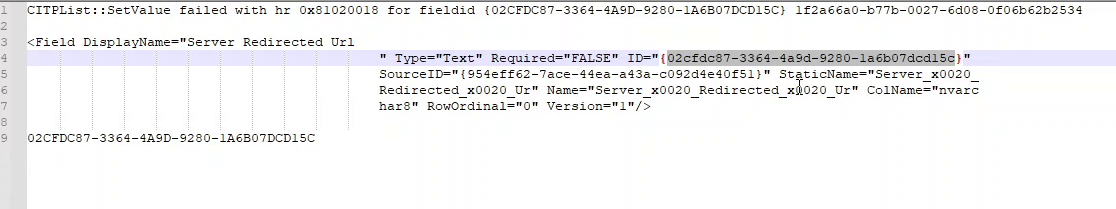 SharePoint 2019 RSI(Recently Shared Items) text lenght limit error ...