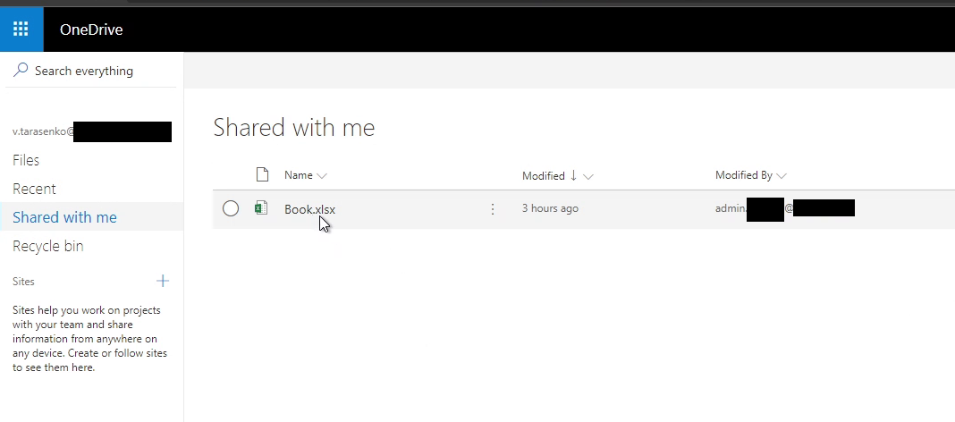 SharePoint 2019 RSI(Recently Shared Items) text lenght limit error ...