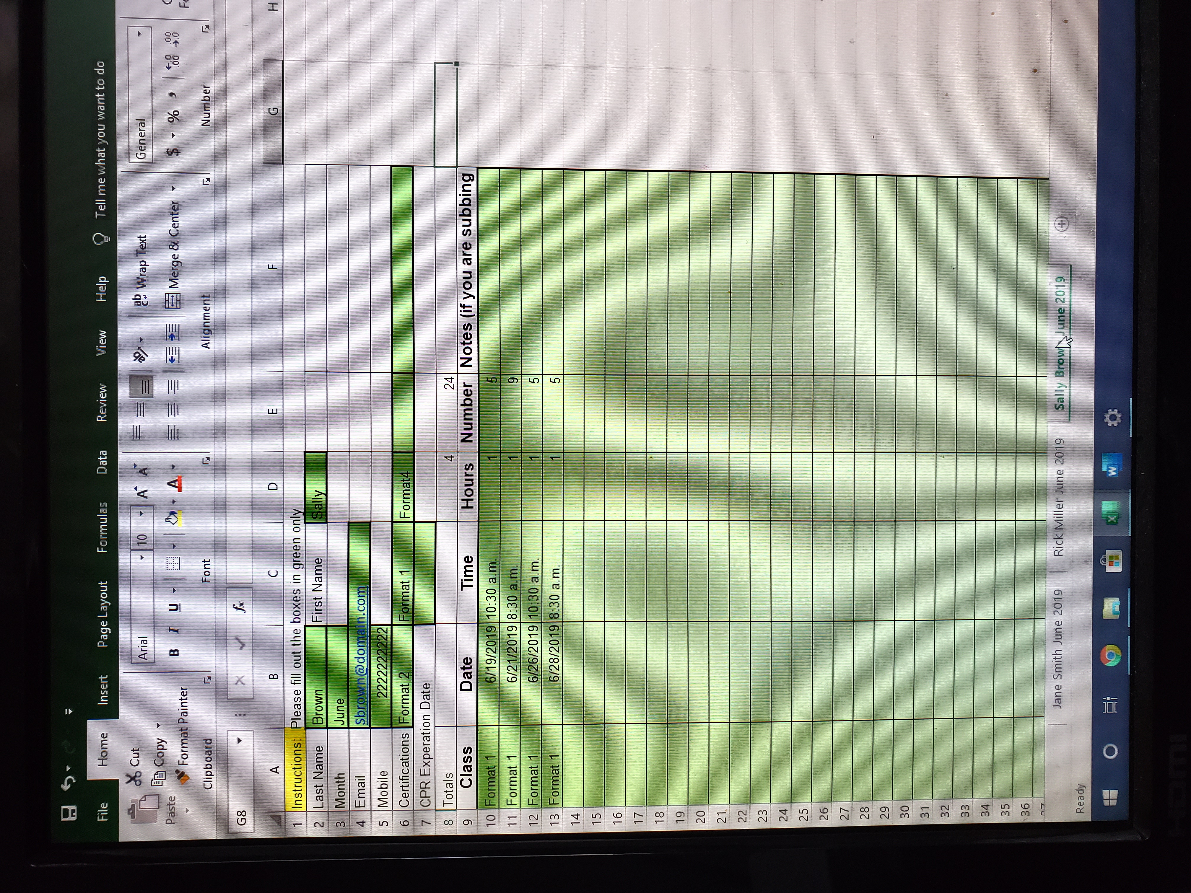 Consolidating timesheet data across various spreadsheets into one  spreadsheet for analytics - Microsoft Q\u0026A, image size:3024x4032
