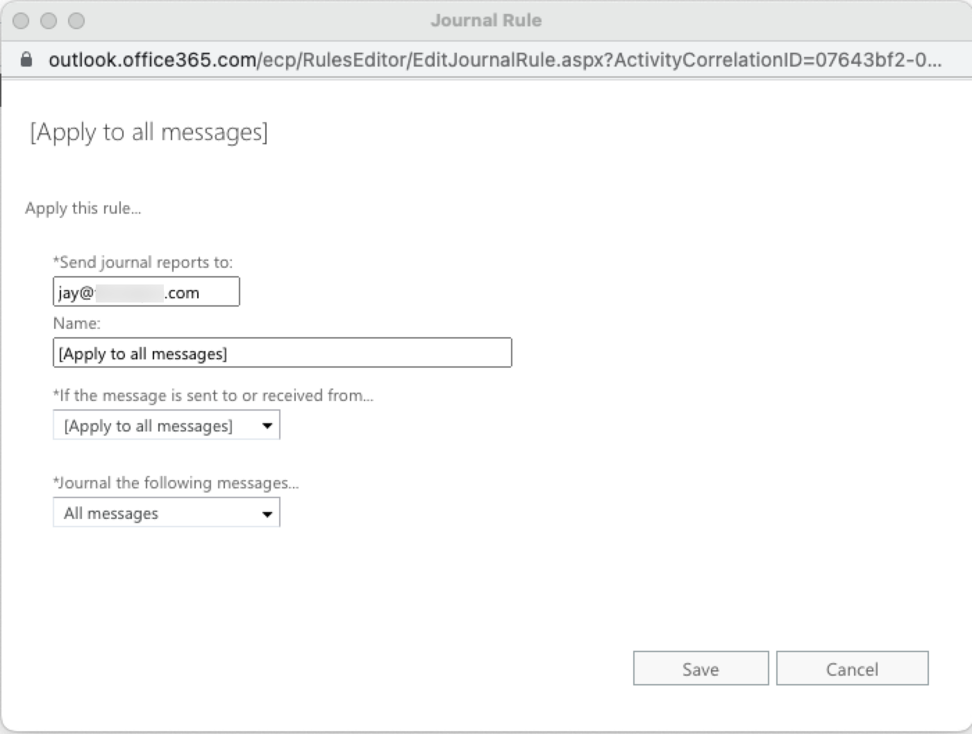 O365 Exchange Server is only journaling sent emails Microsoft Q&A