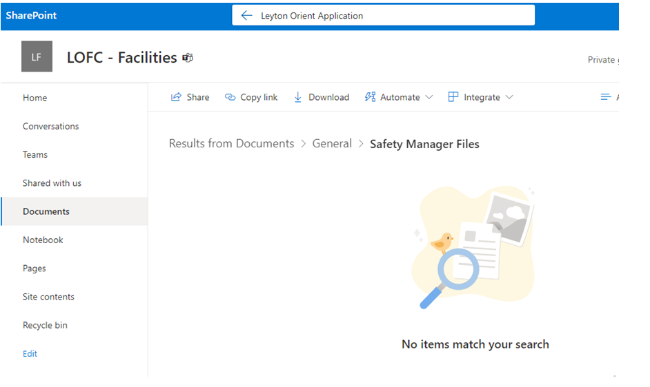 Searching on MS teams for Docs do not work - Microsoft Q&A