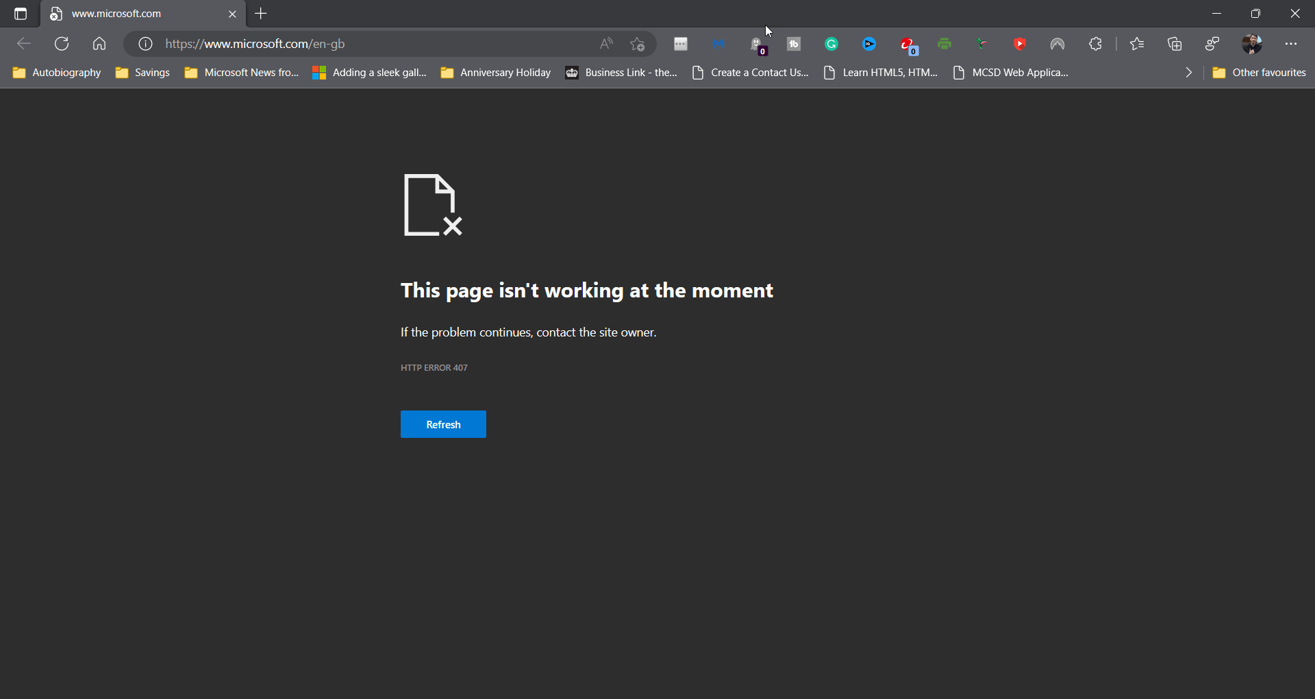 Microsoft Edge isn't connecting to the internet - Microsoft Q&A