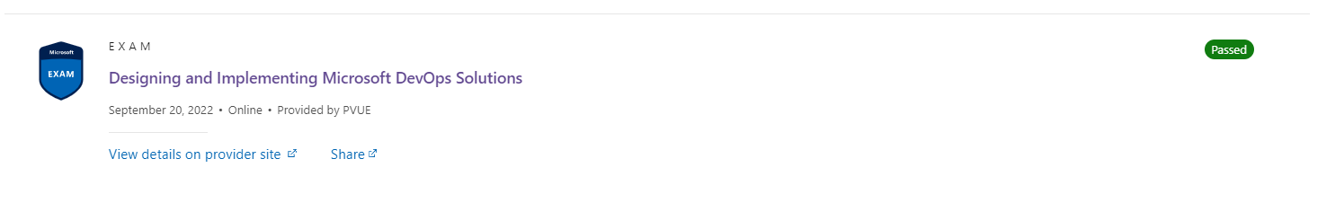 Certification Missing at my Profile - Microsoft Q&A